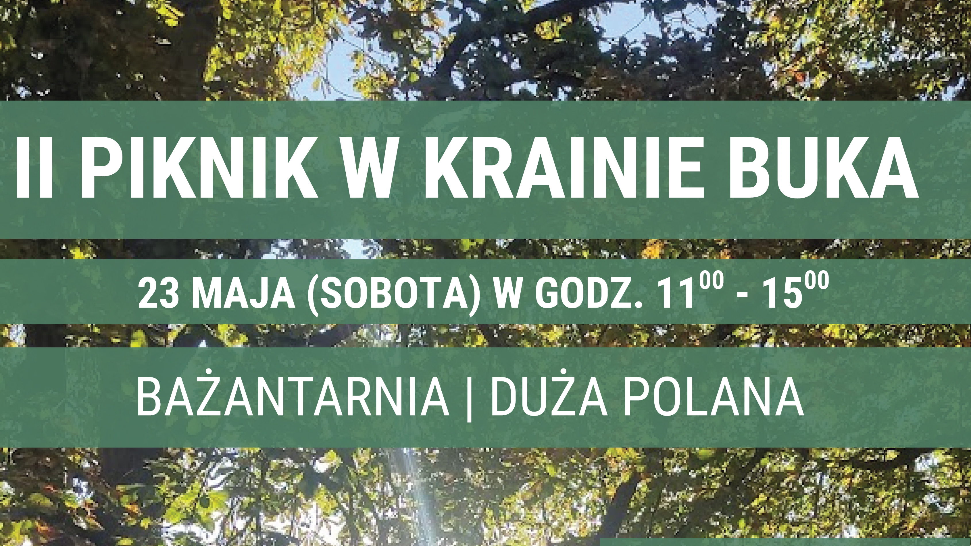 Piknik edukacyjny w Bażantarni!