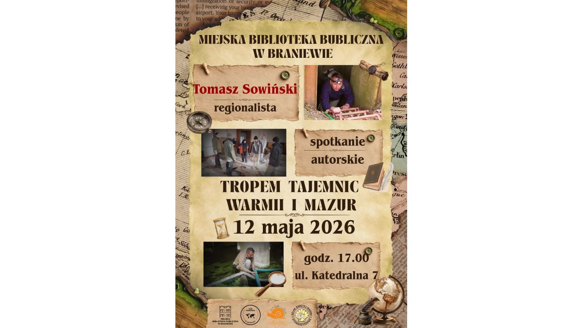 Miejska Biblioteka Publiczna w Braniewie Zaprasza!
