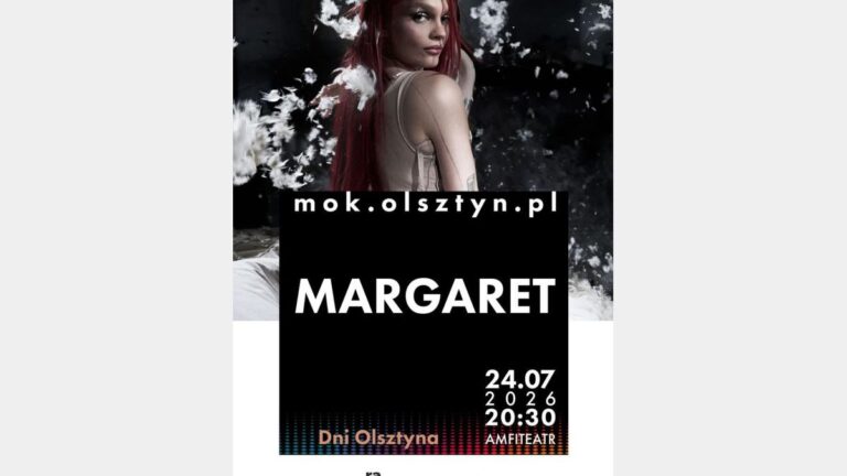 Margaret wystąpi w&nbsp;olsztyńskim amfiteatrze