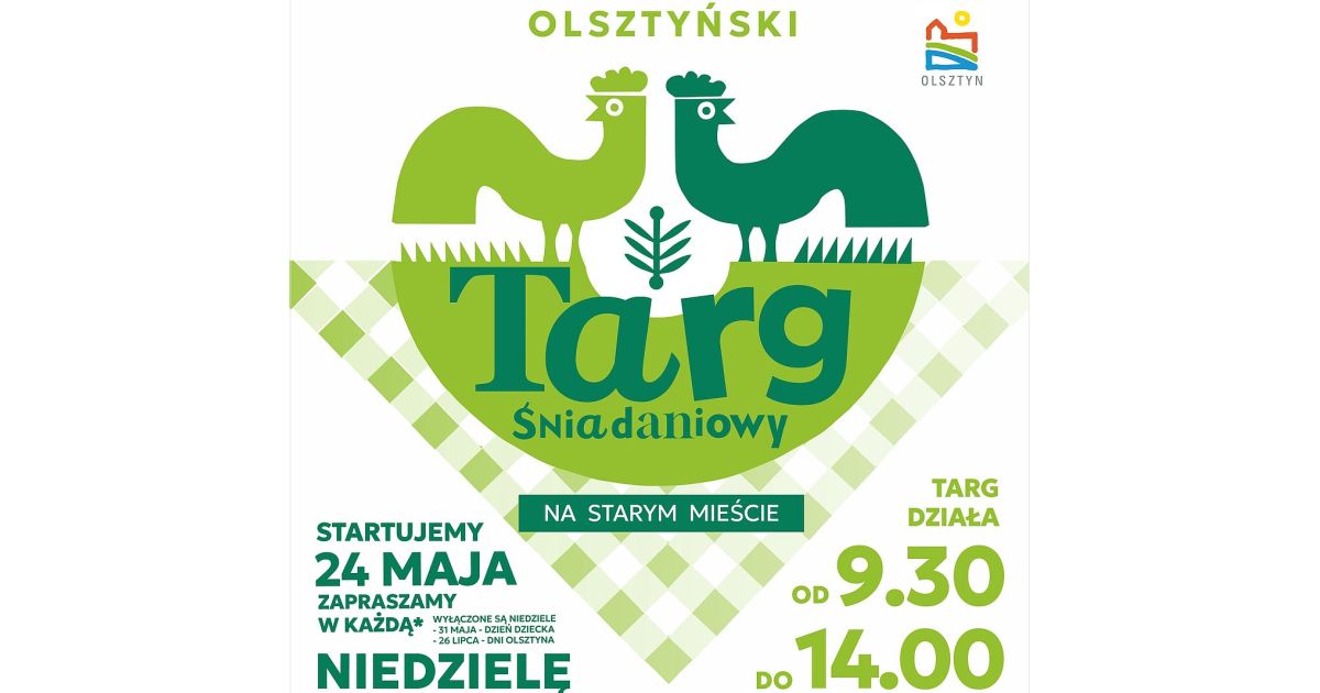 Rusza sezon 2026 Olsztyńskiego Targu na Starym Mieście