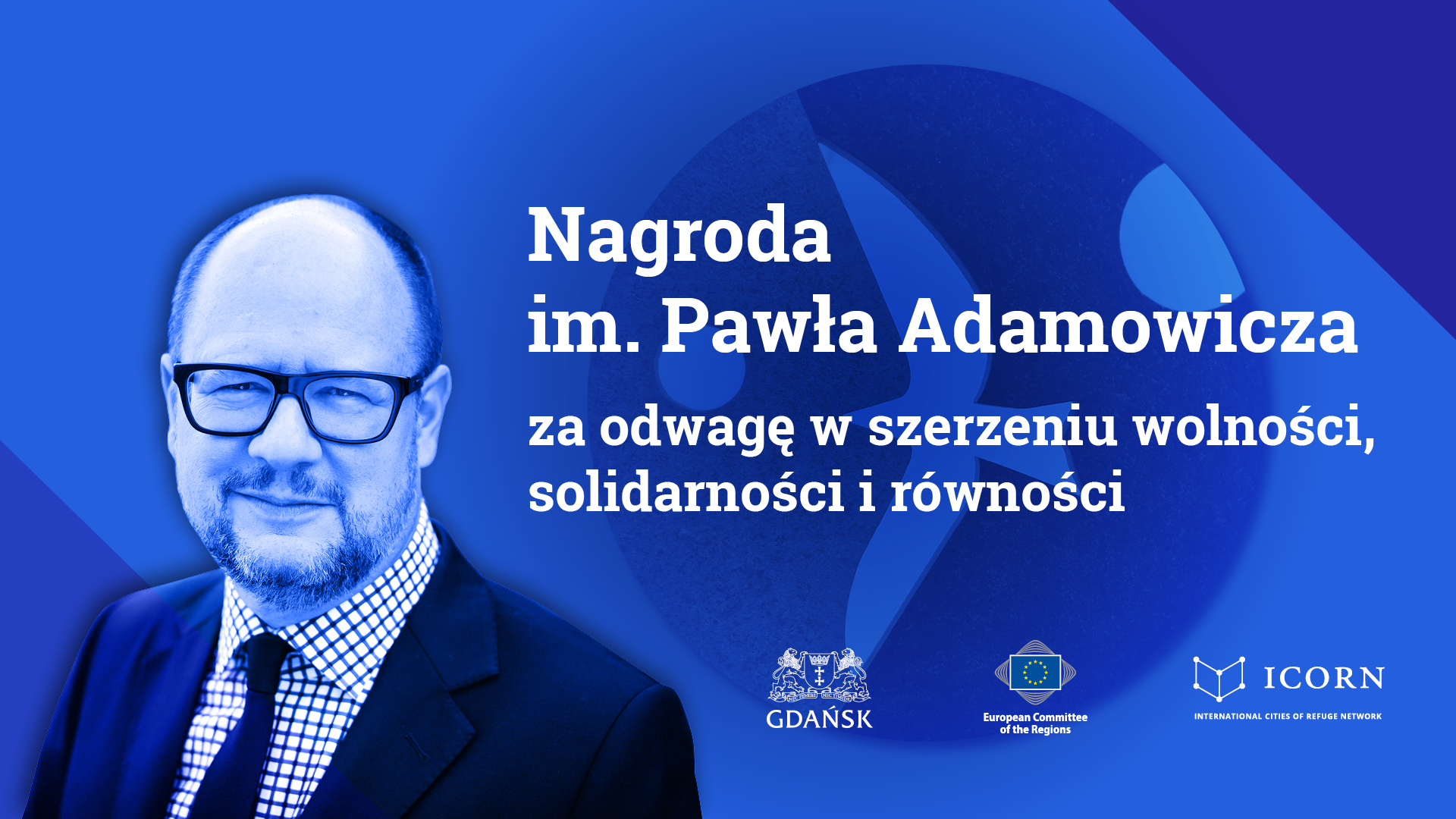 Zainaugurowano zgłoszenia kandydatów do VI edycji Nagrody im. Pawła Adamowicza