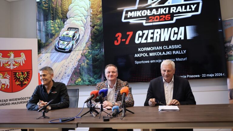 Mikołajki Rally 2026 już na&nbsp;początku czerwca