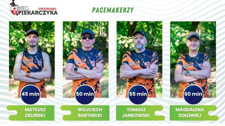 Poznaj pacemakerów Biegu Piekarczyka