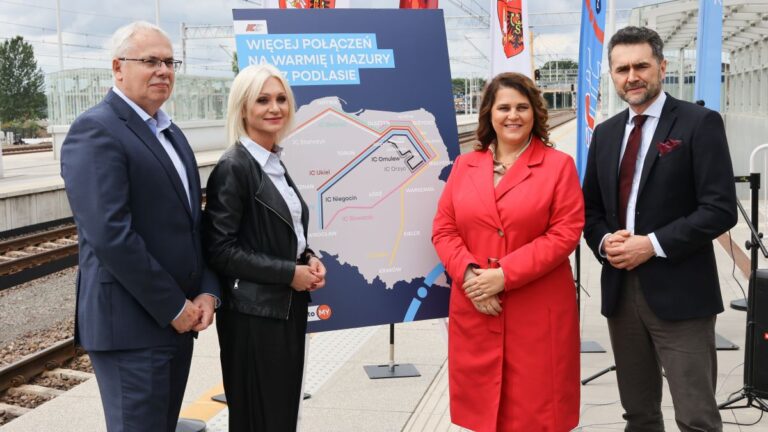 Poprawiamy dostępność kolejową Warmii i&nbsp;Mazur