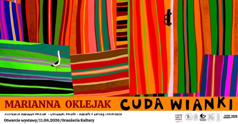 Otwarcie wystawy Cuda Wianki – Ilustracje Marianny Oklejak – Wycinanki, Kolaże – Mariaże Z&nbsp;Naturą I&nbsp;Folklorem