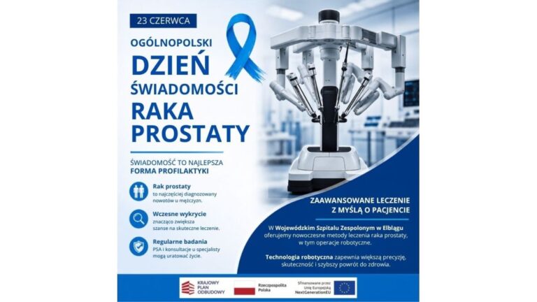 23 czerwca – Ogólnopolski Dzień Świadomości Raka Prostaty