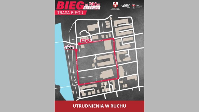 Bieg 780 dla Elbląga – Utrudnienia w&nbsp;ruchu