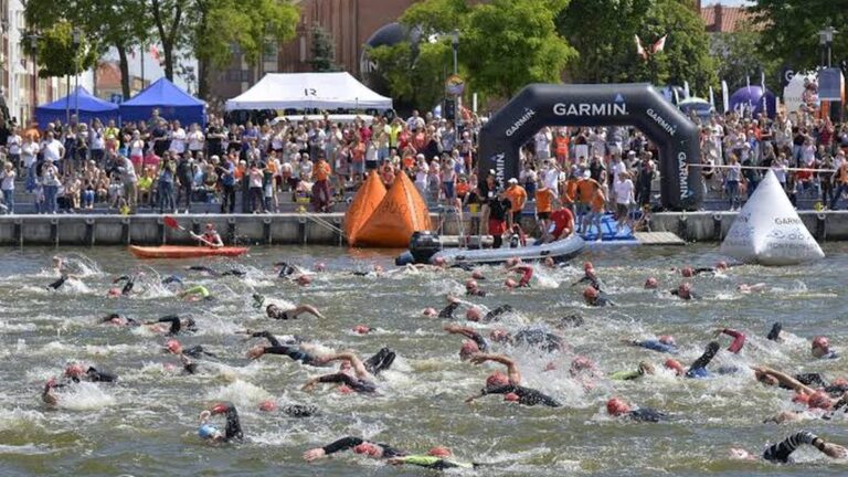 Mistrzostwa Europy w&nbsp;triathlonie po&nbsp;raz pierwszy w&nbsp;Elblągu. Przypominamy o&nbsp;czasowych utrudnieniach w&nbsp;ruchu