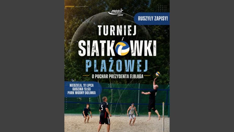 Siatkówka plażowa w&nbsp;Parku Wodnym Dolinka