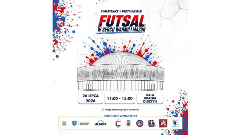 Futsal w&nbsp;sercu Warmii i&nbsp;Mazur